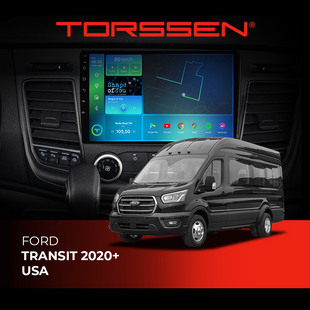 Штатная магнитола Torssen Ford Transit 2020+ USA F96128 4G Carplay DSP 202302046 фото
