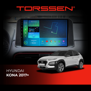 Штатна магнітола Torssen Hyundai Kona 17+ FL10 4+64Gb 4G Carplay DSP 202306279 фото