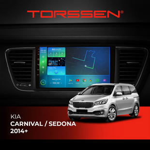 Штатна магнітола Torssen Kia Carnival / Sedona 2014+ NF9 Carplay 202270136 фото