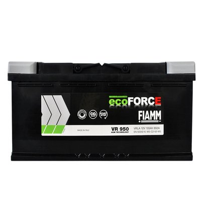 FIAMM Ecoforce AGM 105Ah 950А R+ (VR950) (L6) 1022417 фото