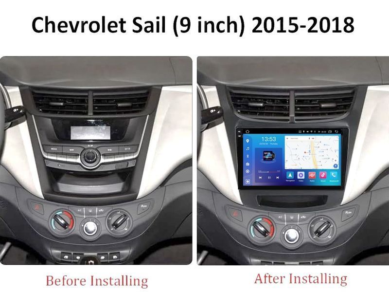 Штатна магнітола FORS.auto FS 2 PRO для Chevrolet Sail (2+32Gb, 9&quot\;) 2015-2018 FS-2492 фото