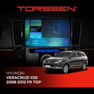 Штатна магнітола Torssen 2K Hyundai Veracruz/IX55 08-12 high-end TOP F9232 4G Carplay DSP 202305346 фото