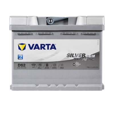 Автомобильный аккумулятор VARTA Silver Dynamic AGM 60Ah 680А R+ (правый +) D52 564958886108 фото