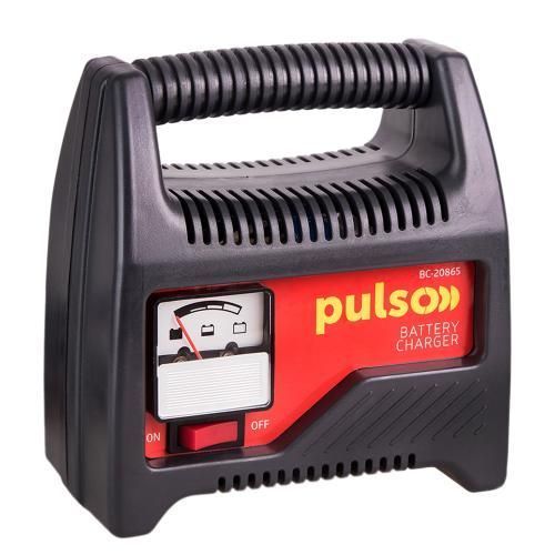 Зарядний пристрій PULSO BC-20865 12V/6A/20-80AHR/стрілковий індикатор 72135 фото