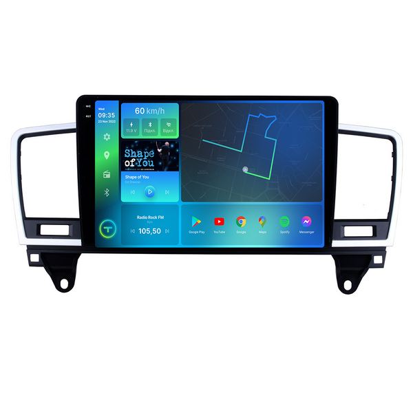 Штатна магнітола Torssen 2K Mercedes ML/GL-class W166/X166 12-16 F9432 4G Carplay DSP 202303323 фото