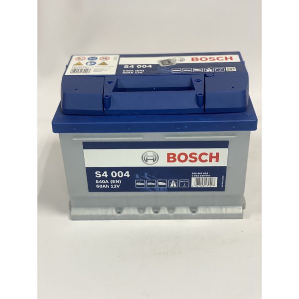 Автомобільний акумулятор BOSCH 60Ah 540A R+ (правий +) LB2 (S40 040) 564958891522 фото