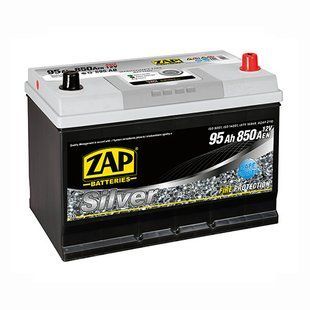 Автомобільний акумулятор ZAP Silver Calcium Asia 95Аh 850А R+ (правий +) 595 A0 564958888292 фото