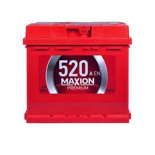 Автомобильный аккумулятор MAXION Premium 50Аh 520A L+ (левый +) TR L1 564958892445 фото