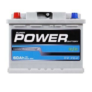 Автомобільний акумулятор POWER Silver 60Ah 600A L+ (лівий +) L2 MF 564958894526 фото