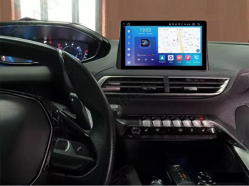 Штатна магнітола FORS.auto FS 6 MAX для Peugeot 4008/5008 (6+128Gb, 9&quot\;) 2017+ FS-6595 фото