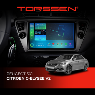 Штатна магнітола Torssen Peugeot 301/Citroen Elysee V2 F9464 4G Carplay DSP 202308962 фото