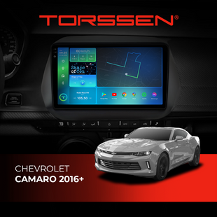 Штатна магнітола Torssen Chevrolet Camaro 2016+ FL9 4+64Gb 4G Carplay DSP 202309068 фото