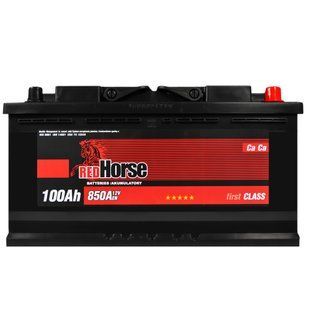 Автомобільний акумулятор RED HORSE (600 80) (L5) 100Ah 850A R+ 566125885396 фото