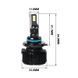 Автомобільні LED лампи HB3[9005] Carlamp Smart Vision Gen 2 Led автолампи 8000 Lm 6500 K (SMGHB3) 215224 фото 5