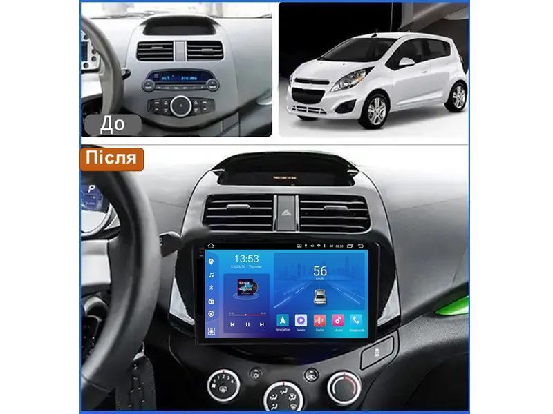 Штатна магнітола FORS.auto FS 2 ULTRA для Daewoo Matiz/Chevrolet Spark/Beat (2+32Gb, 9&quot\;) 2009-2016 FS-0365 фото