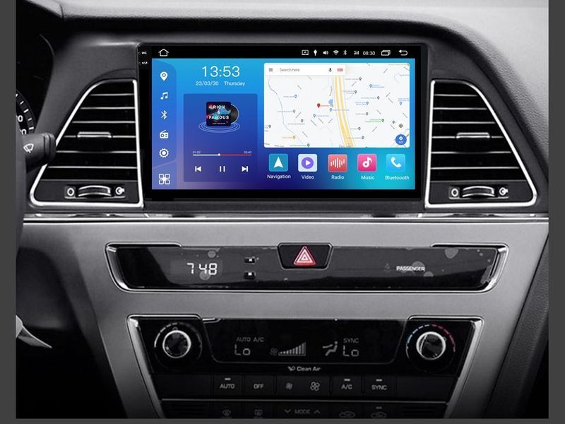 Штатна магнітола FORS.auto FS 4 PRO для Hyundai Sonata (4+64Gb, 9&quot\;) 2015-2018 FS-4091 фото