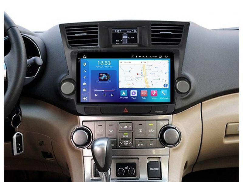 Штатна магнітола FORS.auto FS 6 MAX для Toyota Highlander (6+128Gb, 10&quot\;) 2007-2014 FS-6041 фото