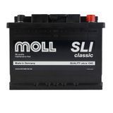 Автомобільний акумулятор MOLL SLI classic 60Ah 540A R+ (L2) 1080060 фото