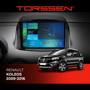 Штатна магнітола Torssen 2K DTS Renault Koleos 09-16 F9432 4G Carplay DSP 202308469 фото