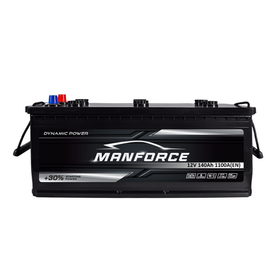 Автомобильный аккумулятор MANFORСE 140Ah 1100A L+ (левый +) MF D4A 564958892416 фото