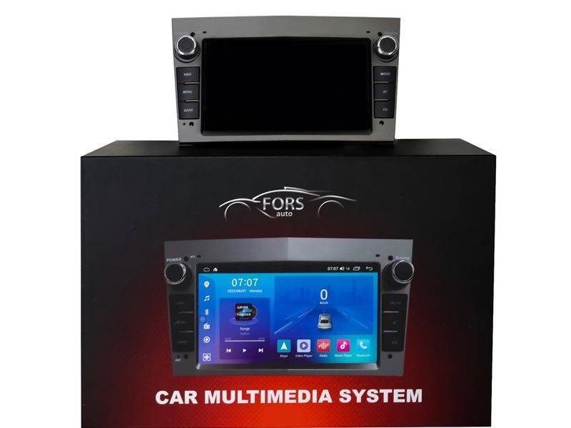 Штатна магнітола FORS.auto FS 2 ULTRA для Opel Astra/Vectra/Zafira/Corsa (7&quot\;, 2+32Gb, Grey) 1998-2009 2 ULTRA-OPG фото