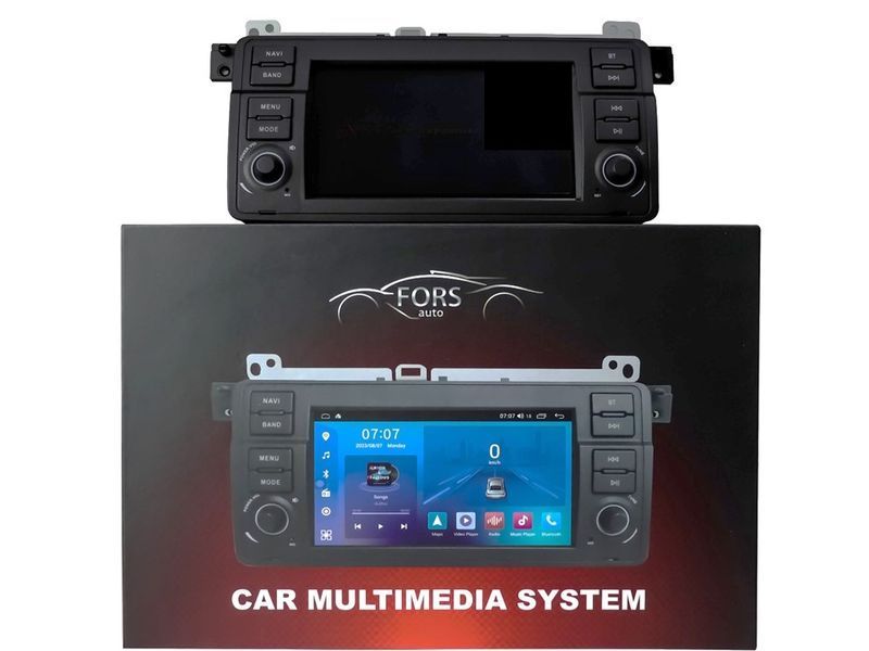 Штатна магнітола FORS.auto FS 2 ULTRA для BMW E46 (2+32Gb, 7&quot\;, CarPlay) 1998-2005 2 ULTRA-E46 фото