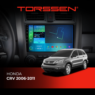 Штатна магнітола Torssen Honda CRV-2006-2011 FL9 4+64Gb 4G Carplay DSP 202306232 фото