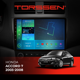 Штатна магнітола Torssen Honda Accord 7 03-08 F10432 4G Carplay DSP 202303730 фото