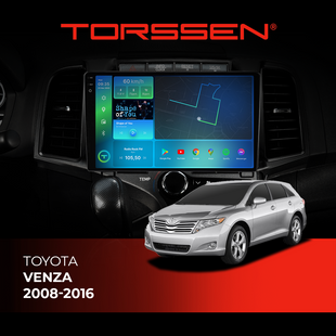 Штатна магнітола Torssen 2K DTS Toyota Venza 08-16 F9432 4G Carplay DSP 202308589 фото