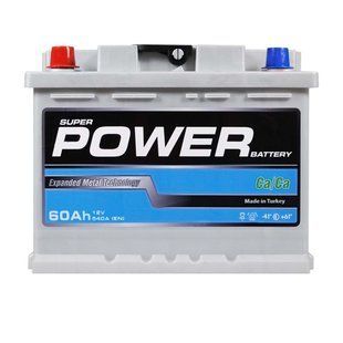Автомобільний акумулятор POWER Silver 60Аh 540A L+ (лівий +) L2 MF 564958894557 фото