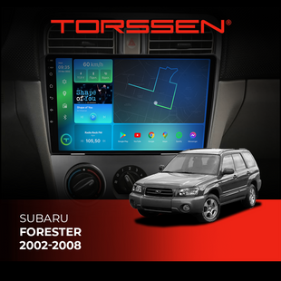 Штатна магнітола Torssen Subaru Forester 02-08 F96128 4G Carplay DSP 202270582 фото