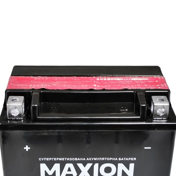 Мото акумулятор MAXION AGM 12V 8A L+ (лівий +) YTX 9-BS 564958889145 фото