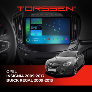 Штатна магнітола Torssen 2K DTS Opel Insignia 09-13/Buick Regal 09-13 F9432 4G Carplay DSP 202308441 фото