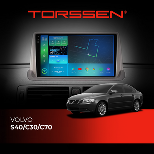 Штатна магнітола Torssen 2K Volvo S40/C30/C70 FL9 4+64Gb 4G Carplay DSP 202306053 фото