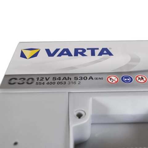 Аккумулятор VARTA Silver Dynamic 54Ah 530A R+ C30 (554 400 053) Купить в  Киев с Доставкой
