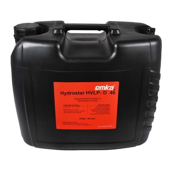Гидравлическое масло Emka Hydrostar HVLP-D 46 20L 1022588 фото