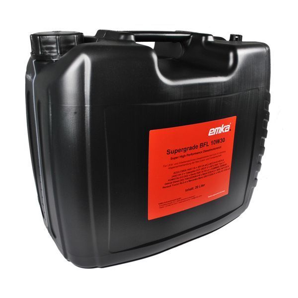 Моторное масло Emka Supergrade BFL 10W30 20л 1022375 фото