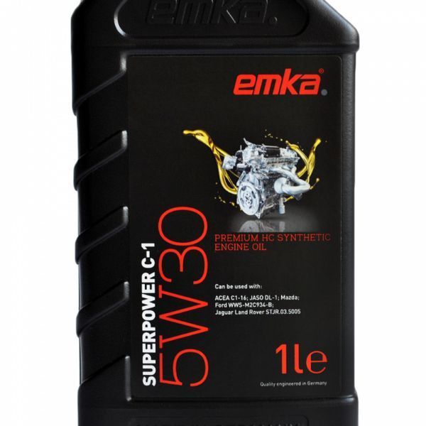 Моторное масло Emka Superpower C-1 5W30 1л 1022339 фото