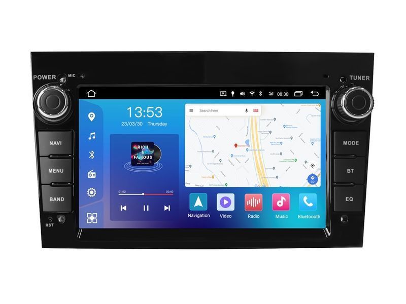 Штатна магнітола FORS.auto FS 2 PRO для Opel Astra/Vectra/Zafira/Corsa (7&quot\;, 2+32Gb, Black) 1998-2009 2 PRO-OPB фото