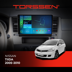 Штатна магнітола Torssen 2K Nissan Tiida 05-10 F10432 4G Carplay DSP 202303379 фото