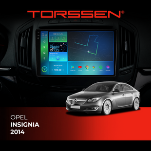 Штатна магнітола Torssen 2K DTS Opel Insignia 2014 F9432 4G Carplay DSP 202308442 фото