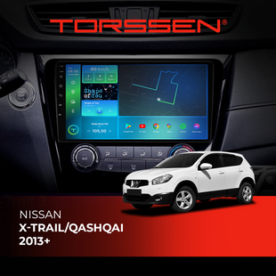 Штатна магнітола Torssen Nissan Xtrail/Qashqai 2013+ F10432 4G Carplay DSP 202304005 фото