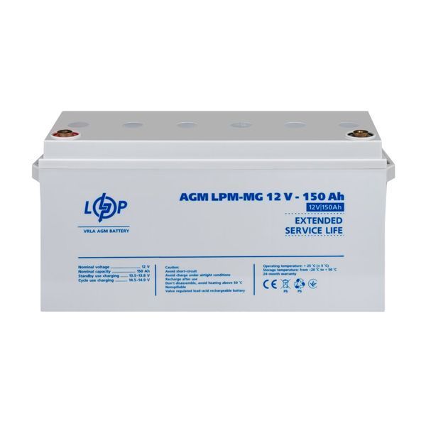 Акумулятор мультигелевий LPM-MG 12V - 150 Ah 1022494 фото