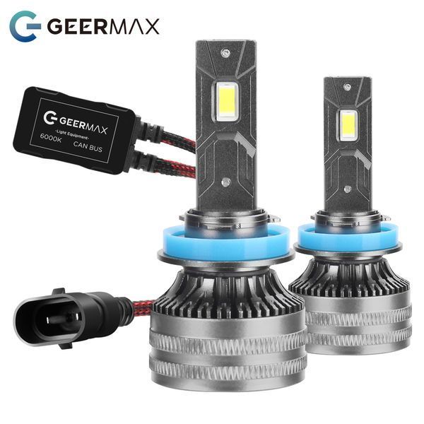 Світлодіодні лампи GEERMAX S-01 57W 6000K CAN BUS H11 202309226 фото