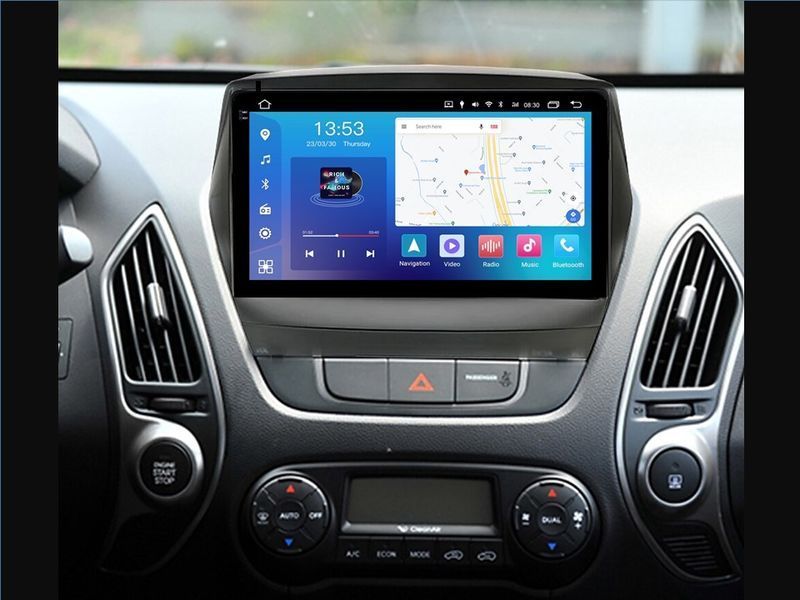 Штатна магнітола FORS.auto FS 4 MAX для Hyundai Tucson/IX35 (4+32Gb, 10&quot\;) 2009-2012 FS-5158 фото