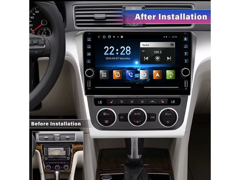 Штатна магнітола FORS.auto K150 для Volkswagen Passat (2+32Gb, 9&quot\;) 2012-2014 2143-K150 фото