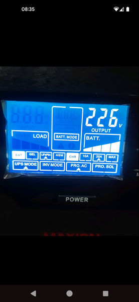 Інвертор MAXION MXIN- XL1212 (12V, 1200BA/1000Bт) з чистою синусоїдою 1022463 фото