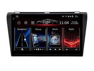 Штатна магнітола FORS.auto FS 4 MAX для Mazda 3 (4+32Gb, 9&quot\;) 2004-2008 FS-5088 фото
