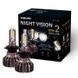 Автомобільні LED лампи H7 Carlamp Night Vision Gen 2 Led автолампи 5000 Lm 5500K (NVGH7) 115215 фото 1