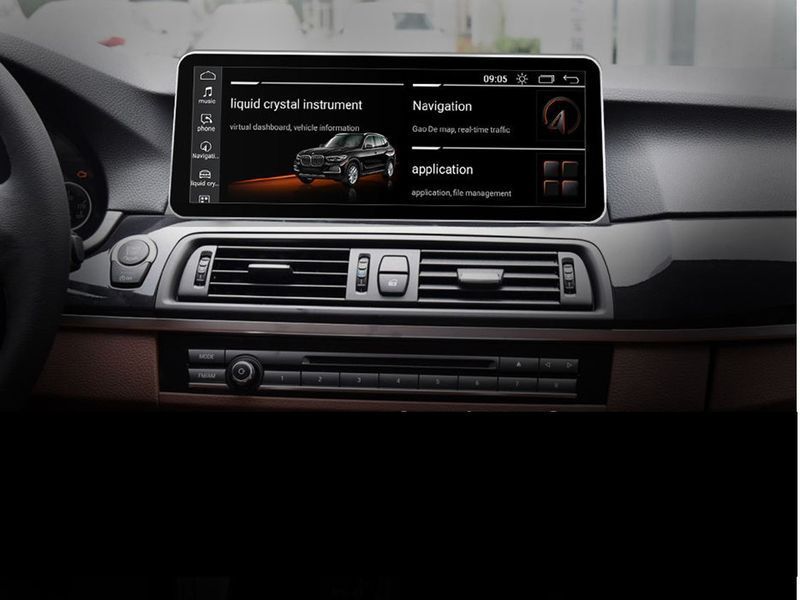 Штатна магнітола FORS.auto для BMW 5 F10 NBT (8+64Gb, 12.3&quot\;) 2013-2016 4108-FB фото